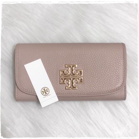 Tory Burch Handbags - 💕NWT! Tory Burch Britten Duo Envelope Wallet Pink